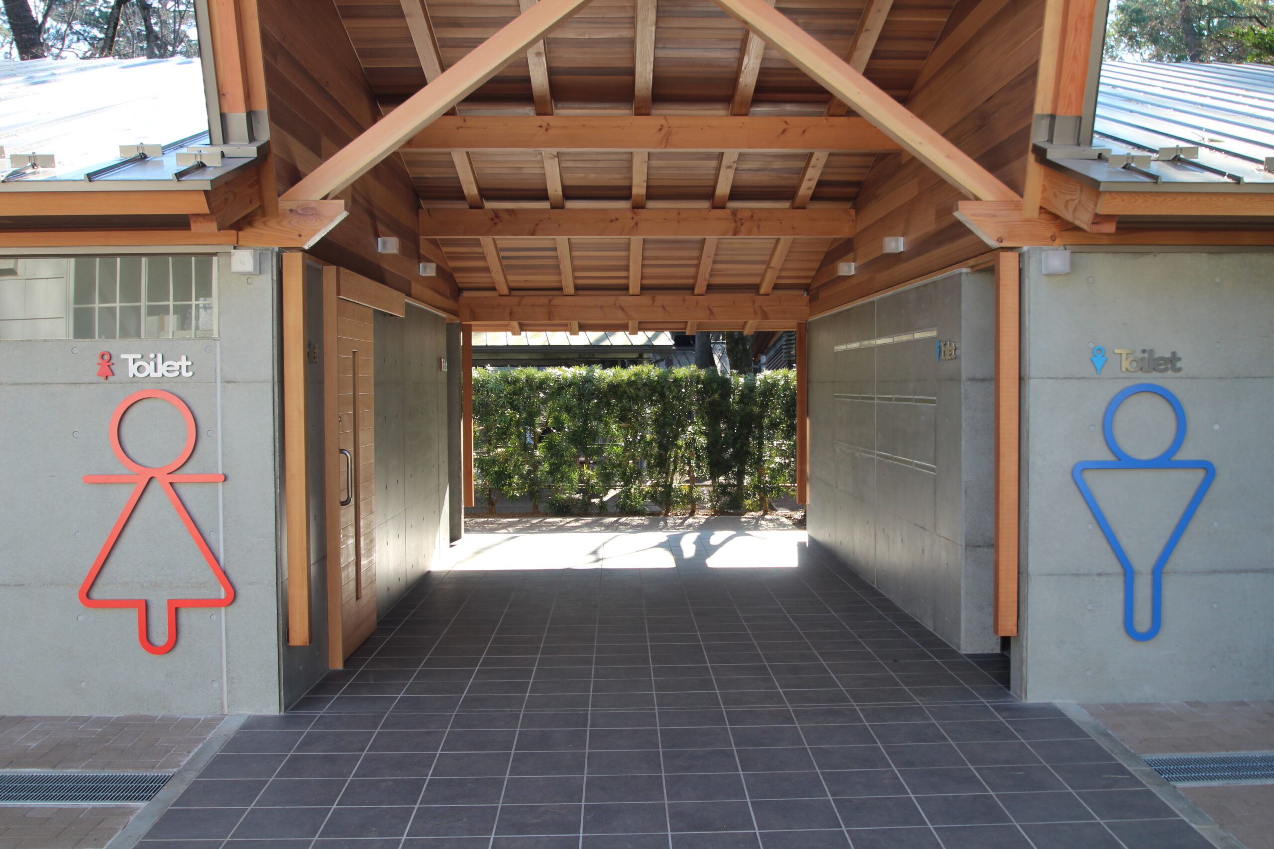 清水公園キャンプ場ＷＣ増築工事