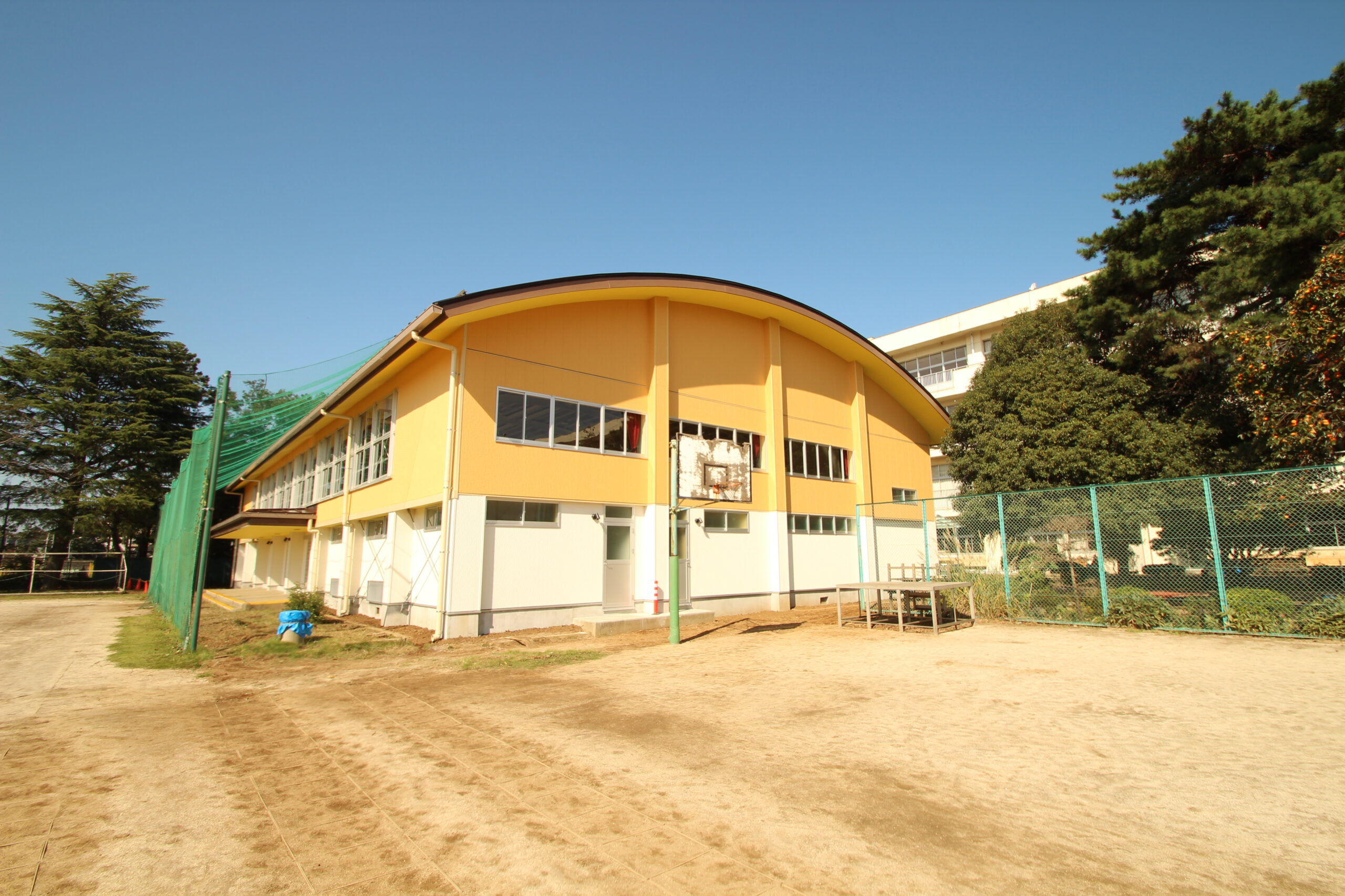 野田市立東部中学校屋内運動場耐震補強工事