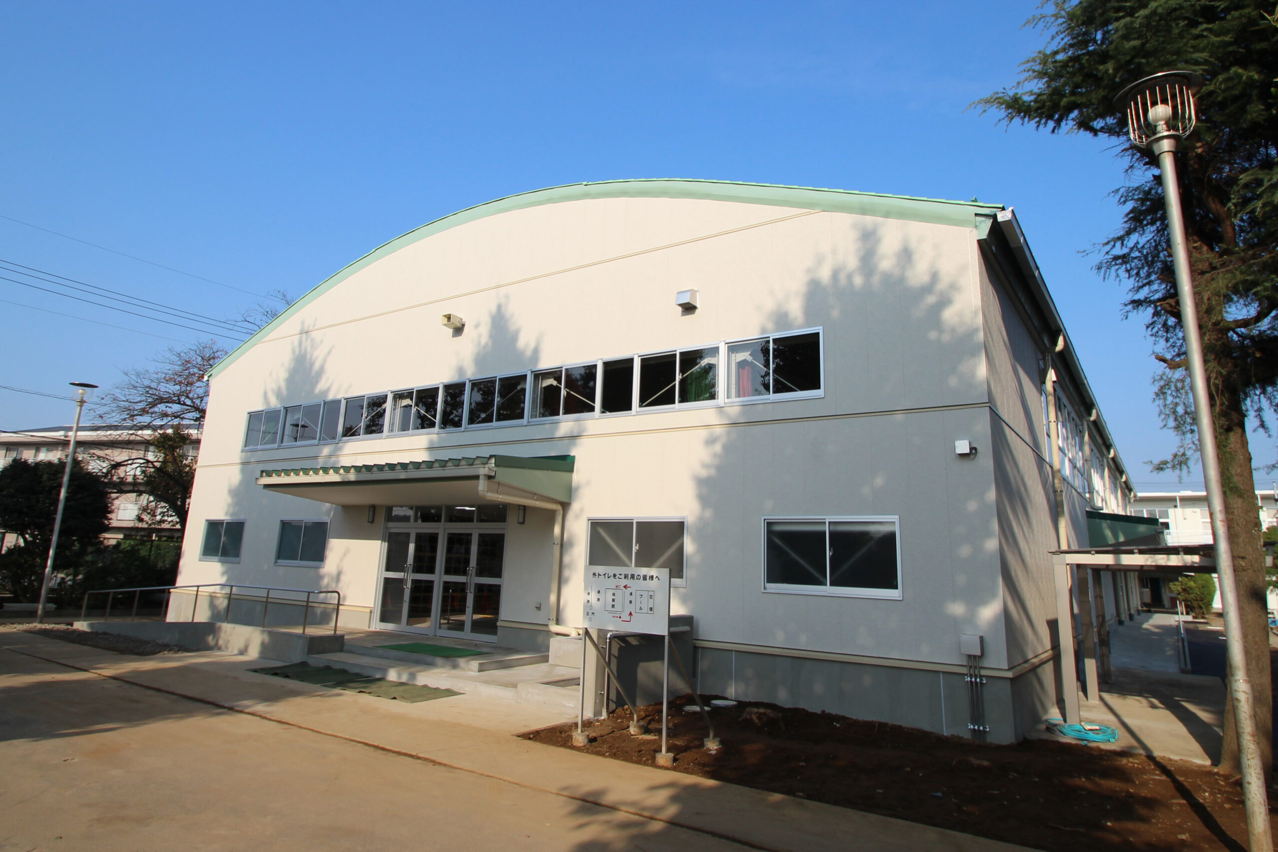 野田市立宮崎小学校屋内運動場耐震補強工事
