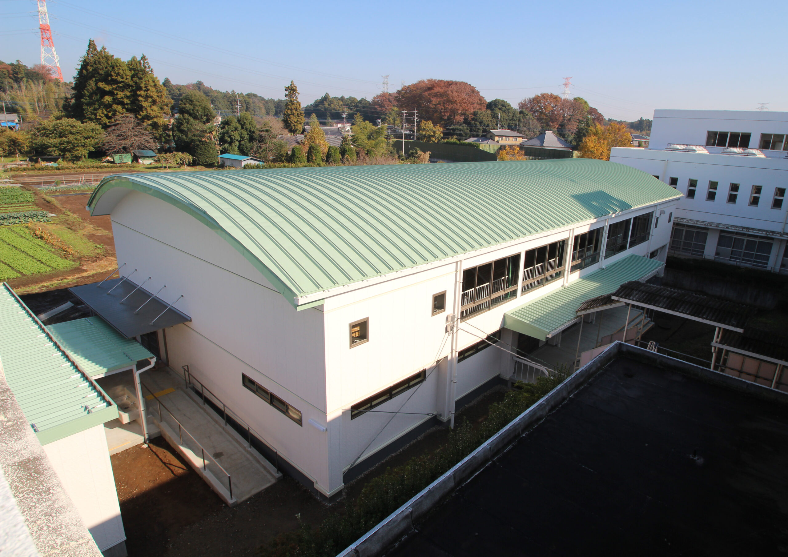 野田市立福田第二小学校耐震補強工事